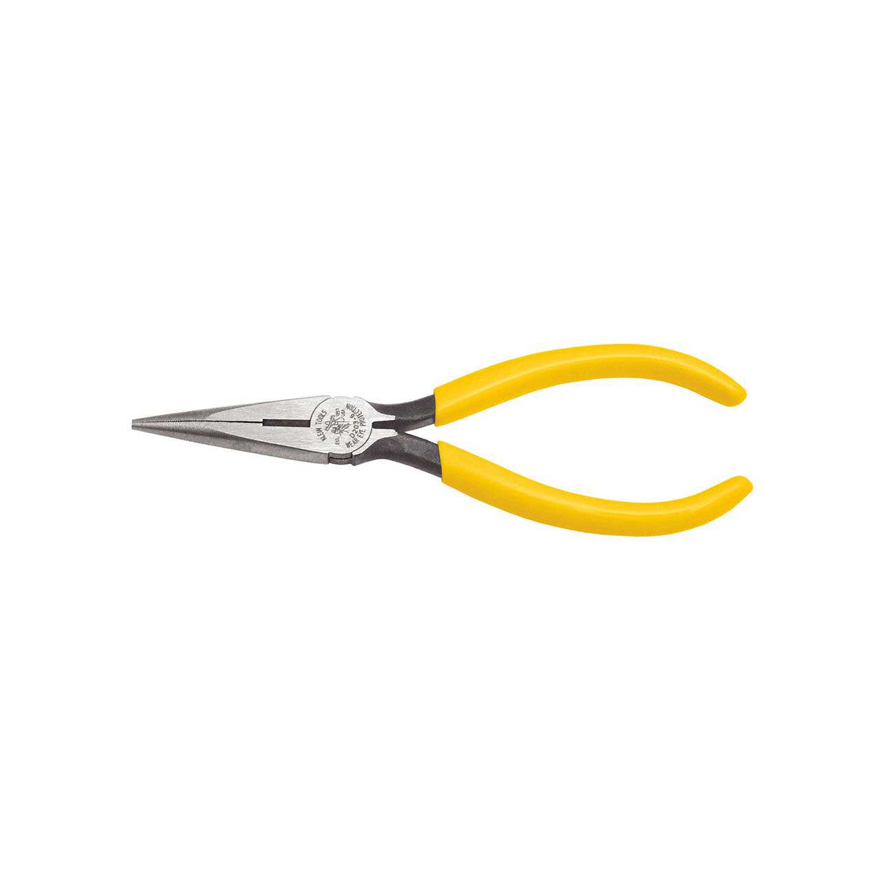 Klein D203-6 6-Inch Pliers with Needle Nose Side-Cutters