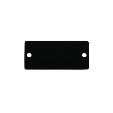 Kramer W-Blank Wall Plate Insert Blank Slot Cover Plate (White) W-BLANK WHITE