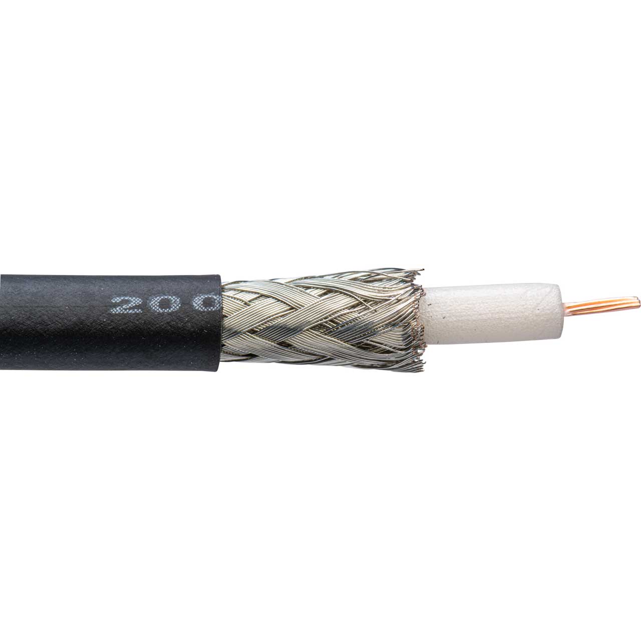 Canare L-2.5CHW 75 Ohm HD Coaxial Cable Low Loss Mobile Use - Per Foot L-2-5CHWS-FT