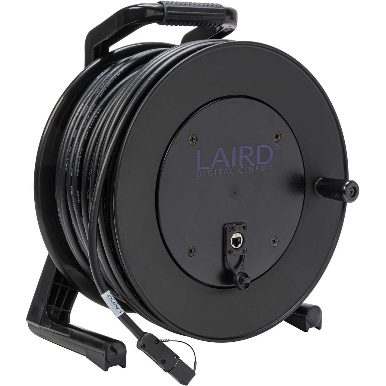Laird LCRCAT6XTRMPS150 Extreme Shielded CAT6 Cable Reel with Canare