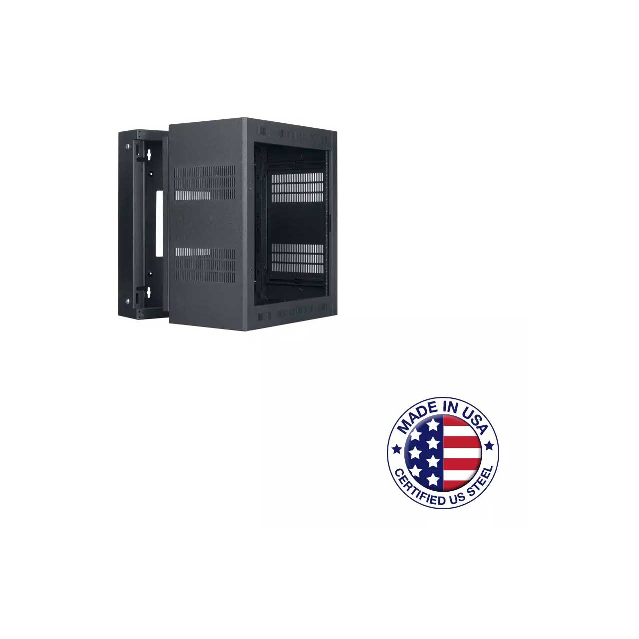 Lowell LWR-1219 12RU Wall-Rack / 19 Inch Deep