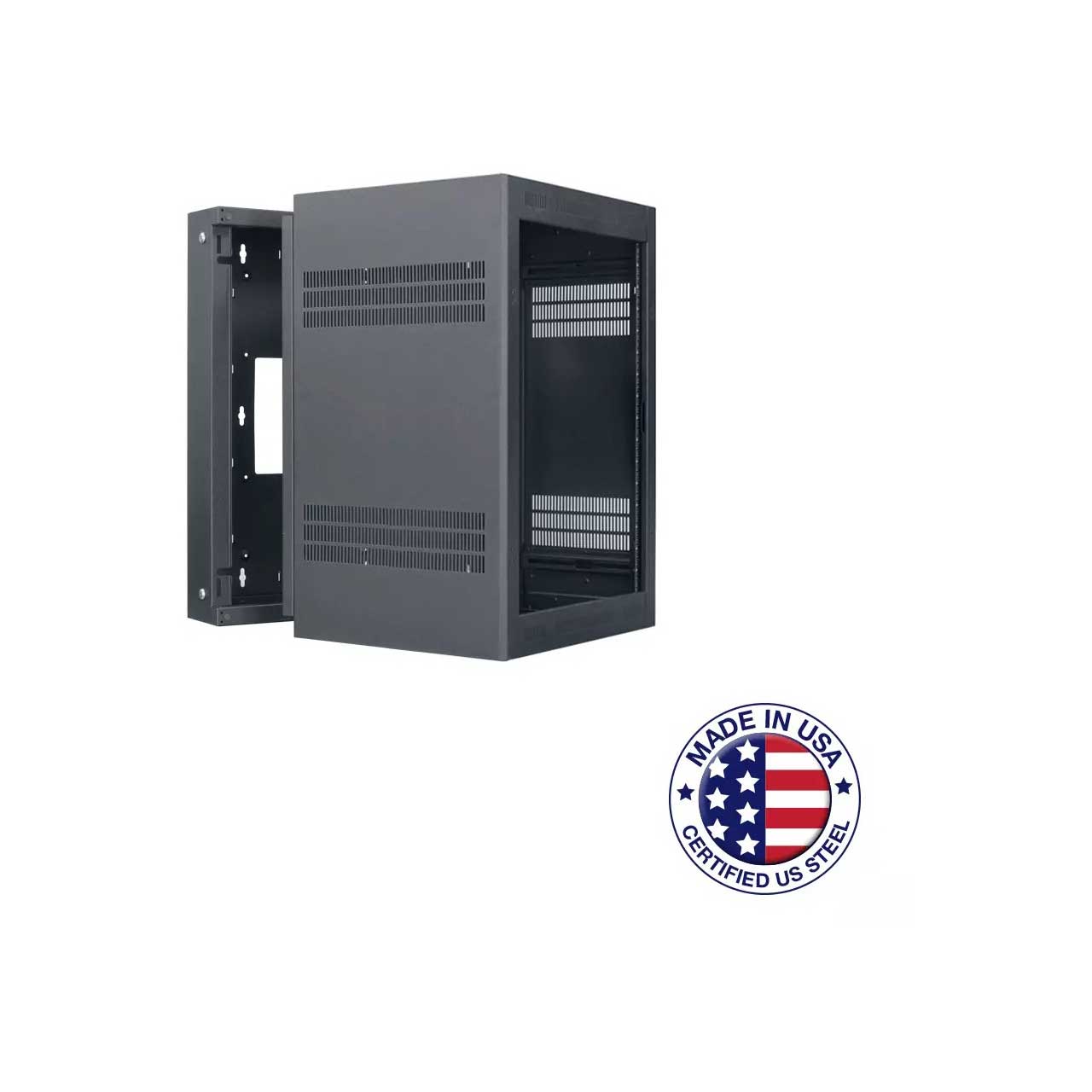 Lowell LWR-1628 16RU Wall-Rack / 28 Inch Deep