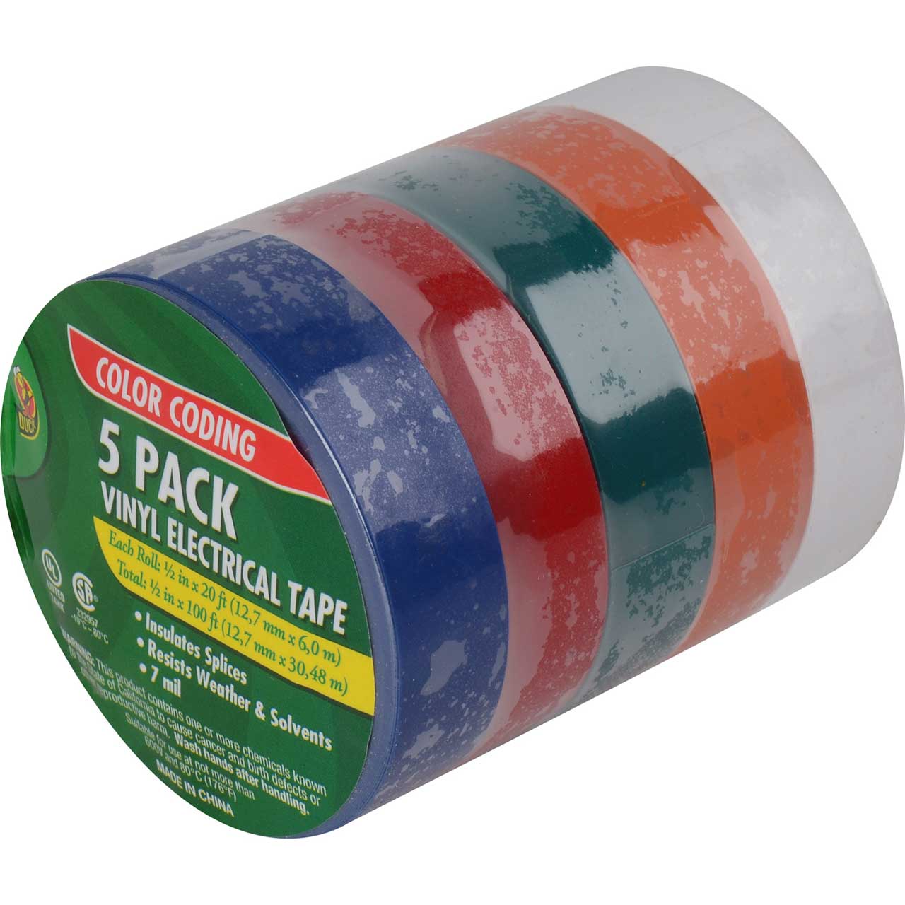 3M Scotch 35 Color Coding Electrical Tape 1/2 inch x 20 Feet Orange