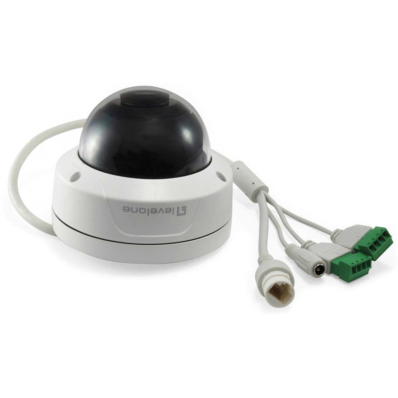 LevelOne FCS-3090 Fixed Dome H.265/264 5MP - 802.3af PoE IP Network Camera  FCS-3090