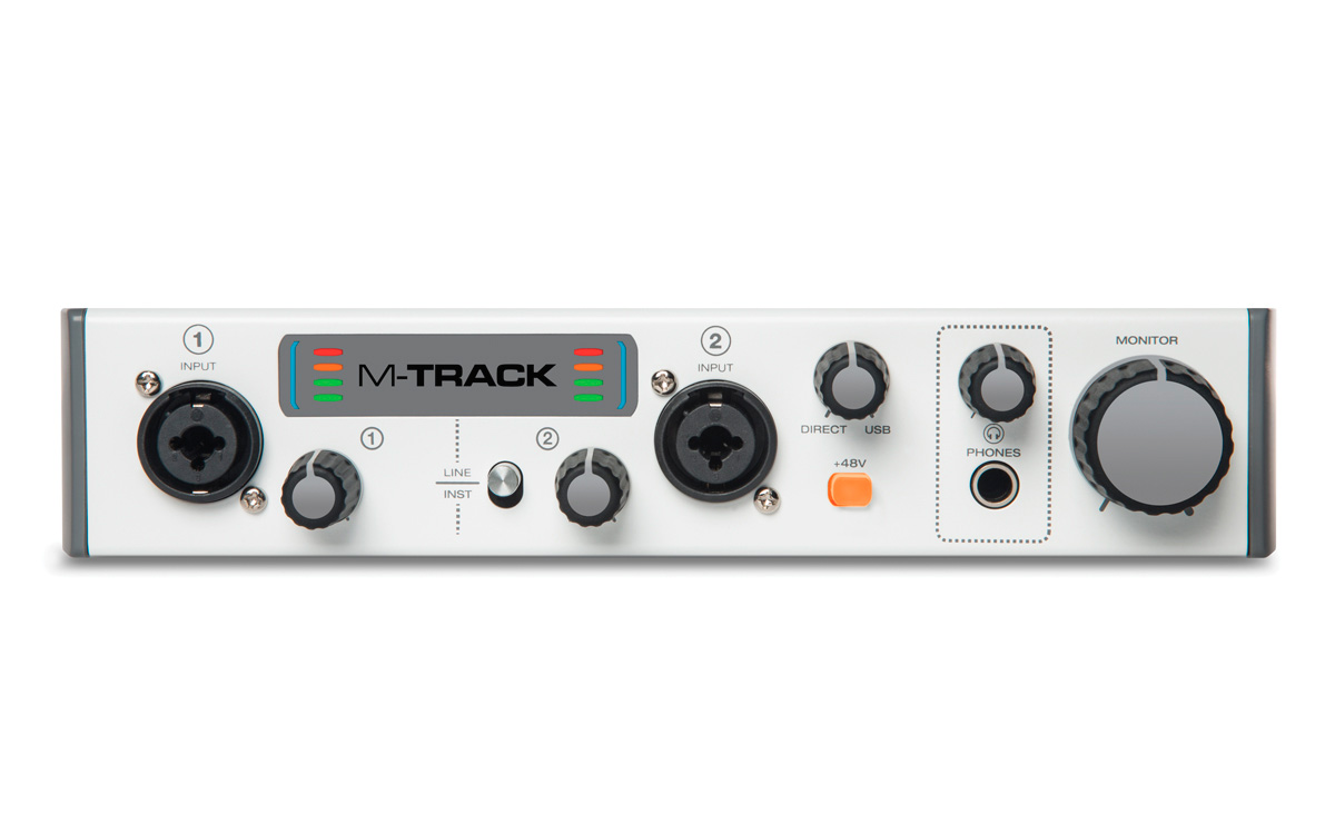 MAudio MTRACK MKII USB TwoChannel USB Audio Interface