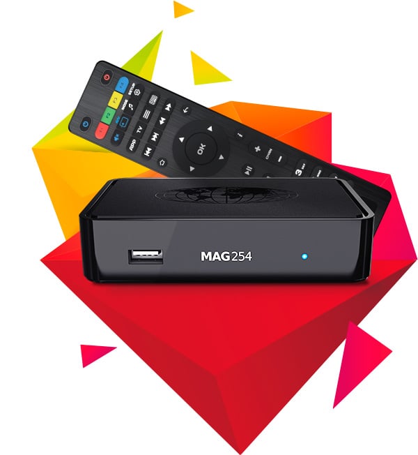 MAG IPTV/OTT set-top boxes