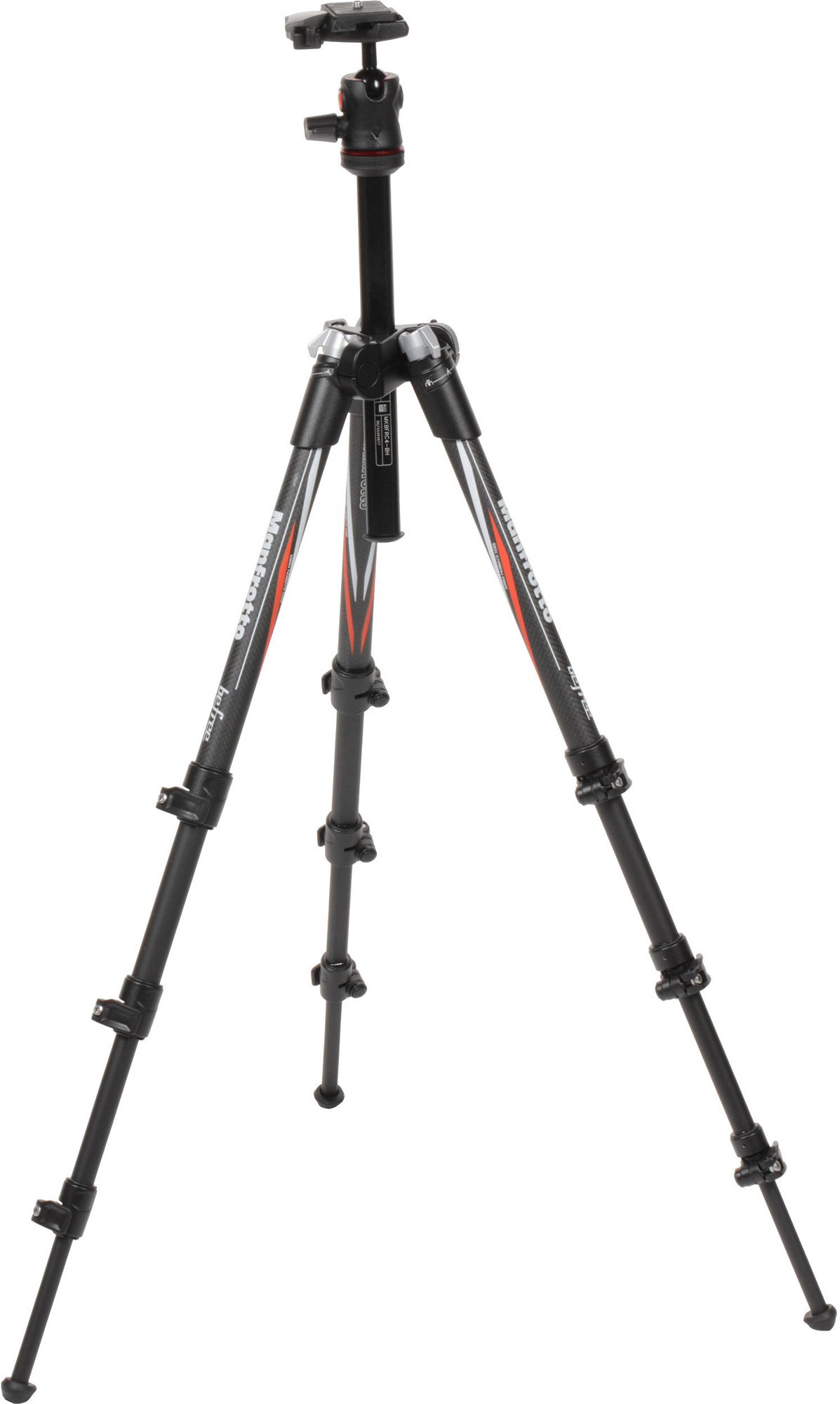 Manfrotto MKBFRC4BH BeFree Tripod with Ball Head Carbon Fiber