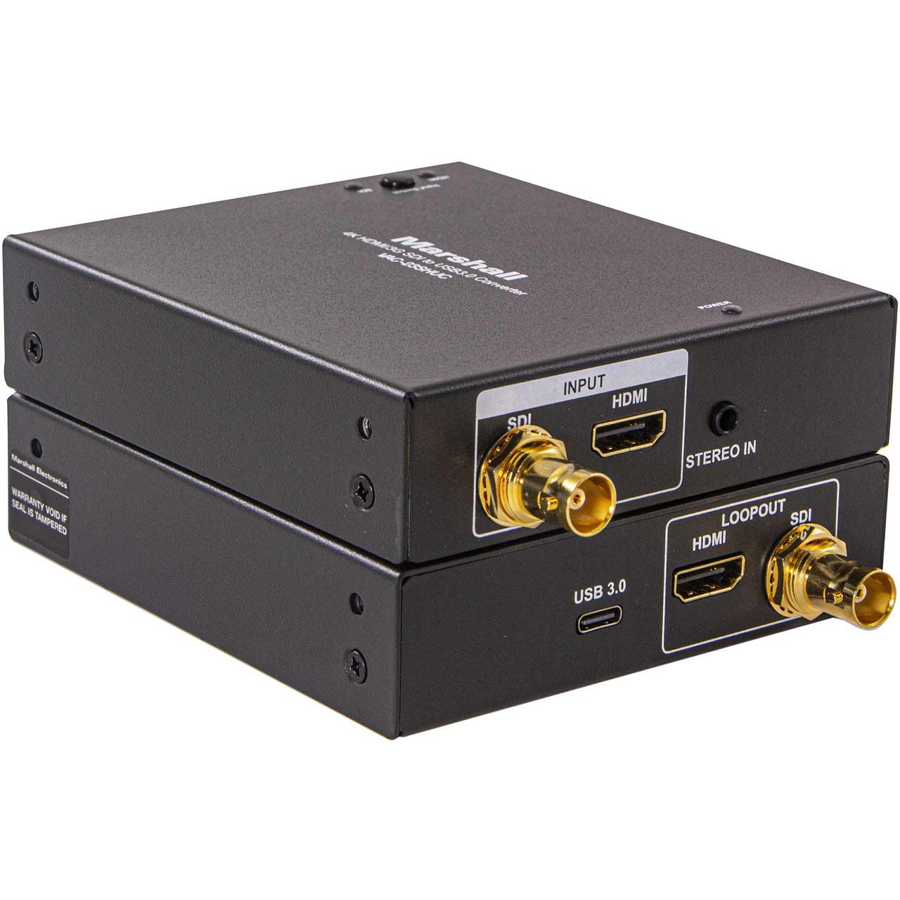 Reduktion landdistrikterne ske Marshall VAC-23SHUC 4K HDMI/3G-SDI to USB 3.0 Converter - Encoder - Capture  Device