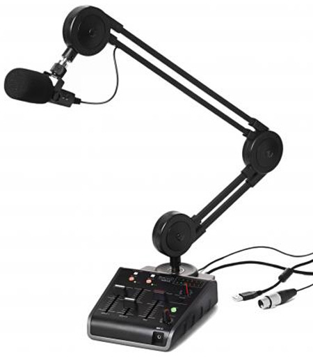 Miktek ProCast SST USB Microphone 24 Bit Interface 2-Channel Mixer