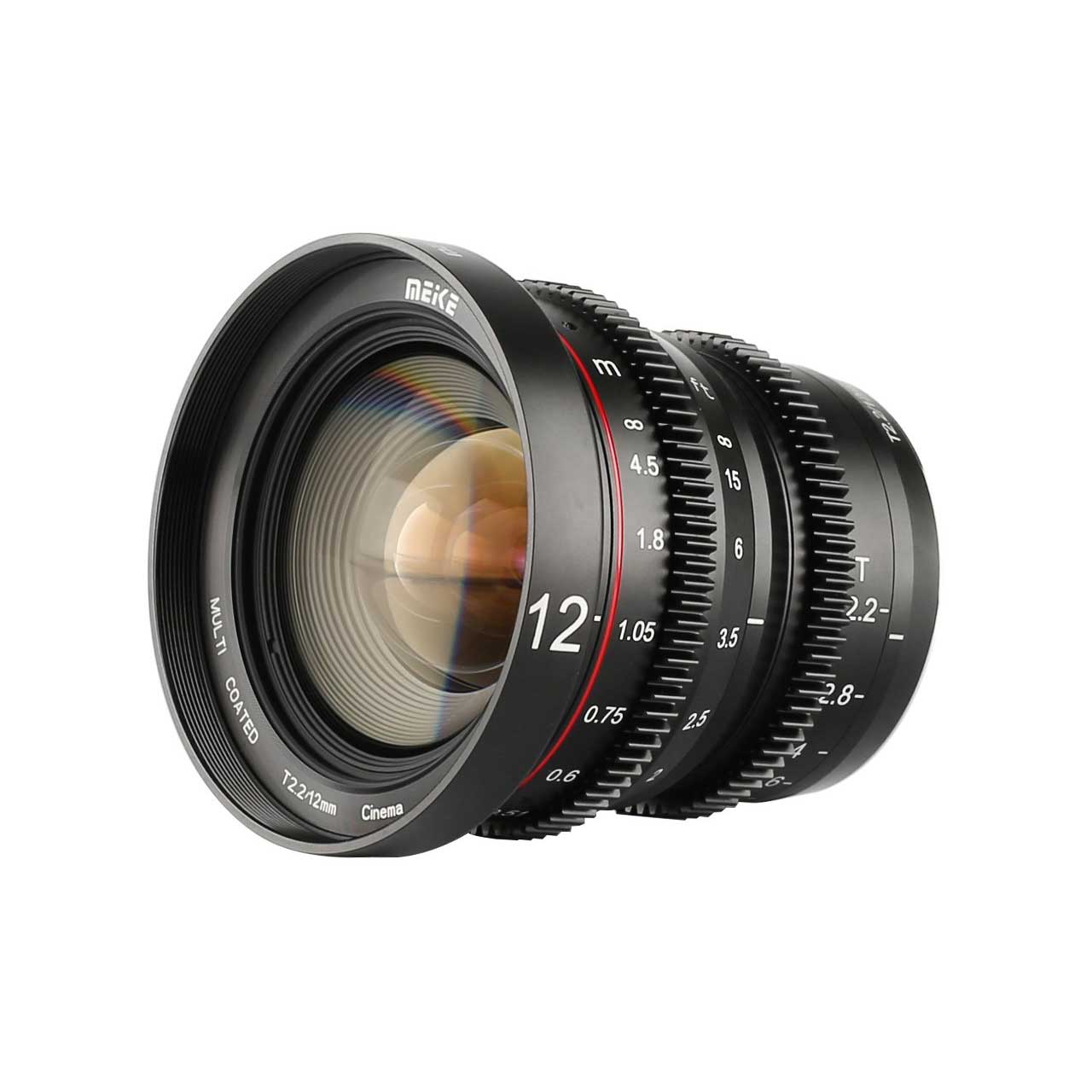 Meike MK-12T22-M43 Cinema Prime 12mm T2.2 MFT Lens