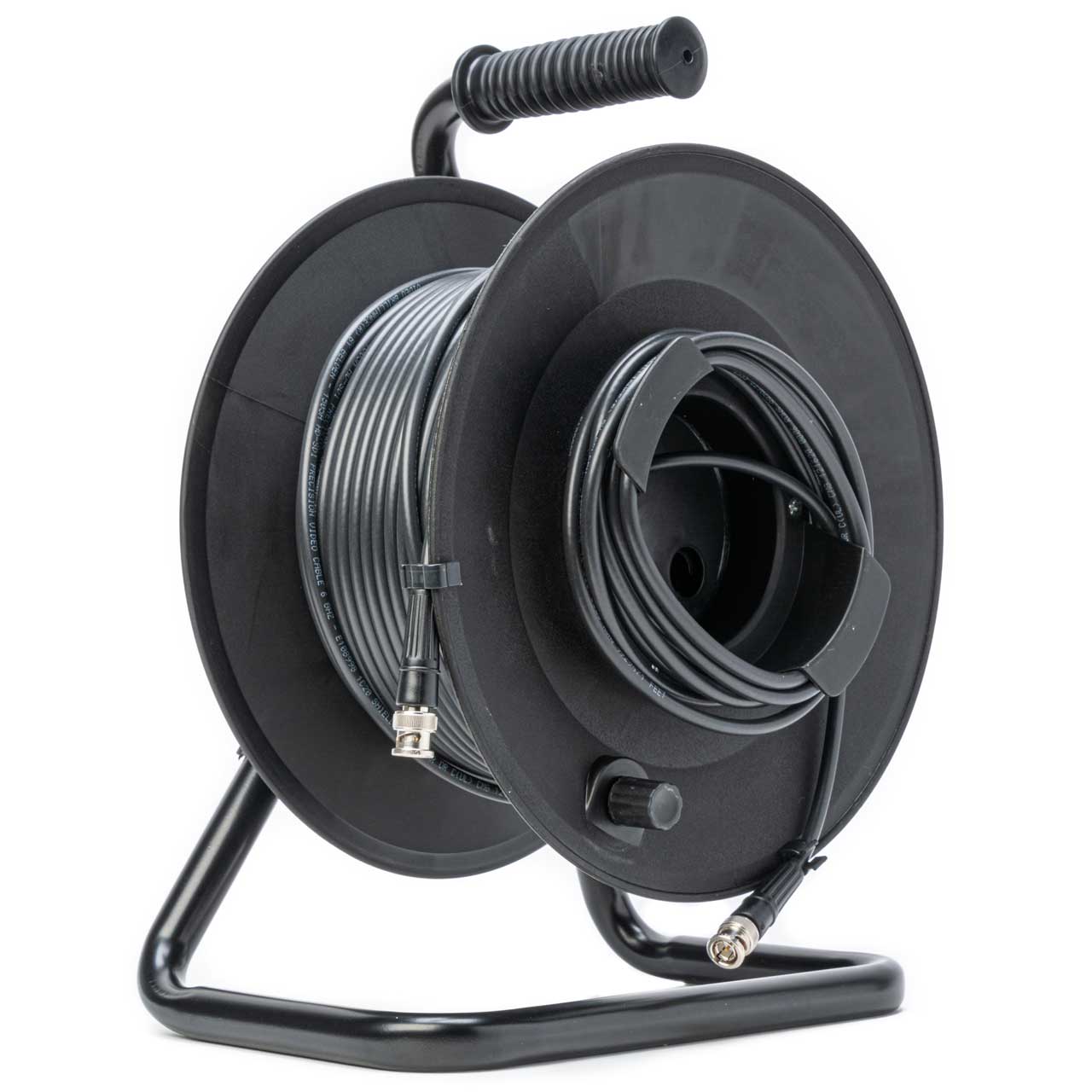 MarkerReel 1-Channel BNC 3G-SDI Cable Reel with Belden 1505A RG59 - 300 Foot