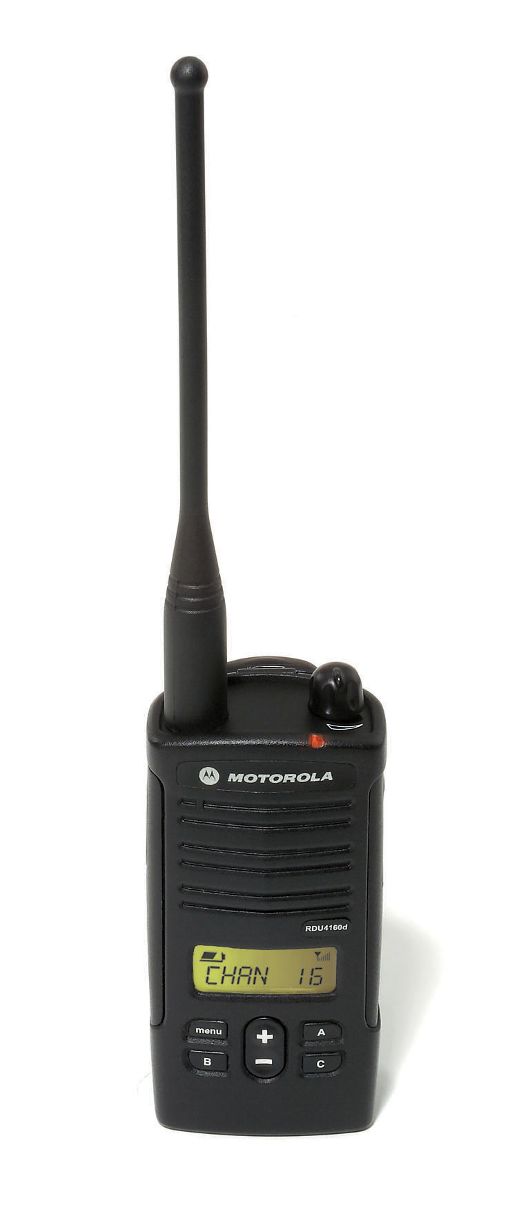 Motorola RDU4160d UHF 16 Channel 4 Watt Radio with Display Liion