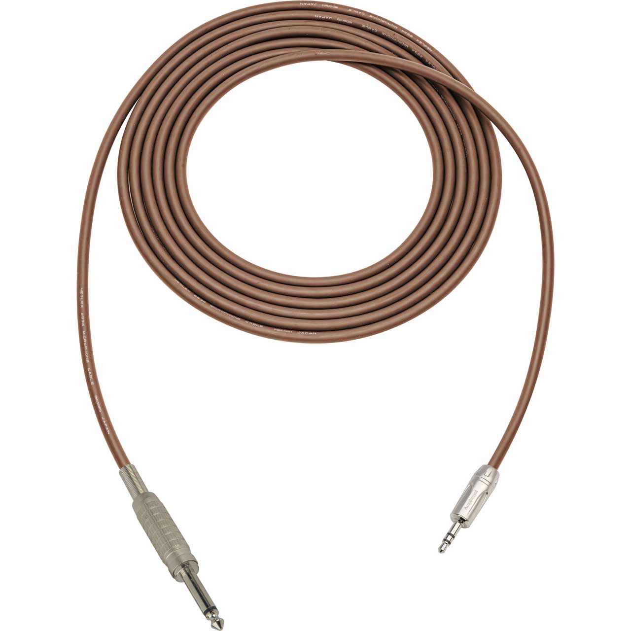 Sescom Audio Cable Mogami Neglex Quad 1/4 TS Mono Male to 3.5mm TRS ...