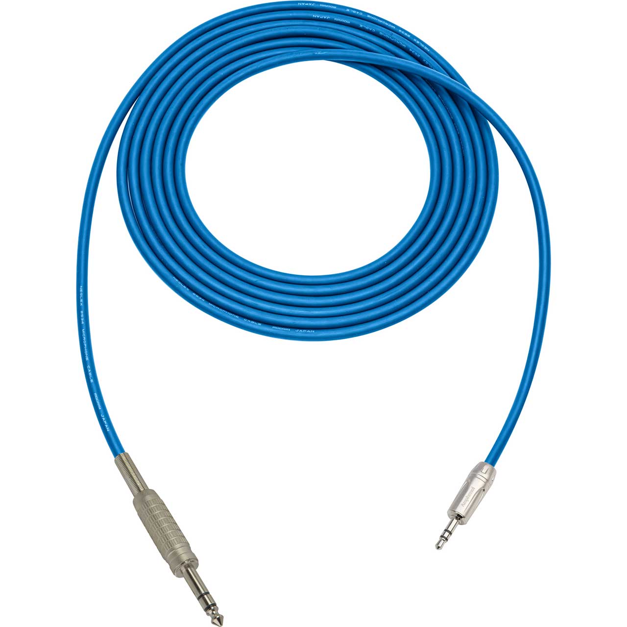 Sescom Audio Cable Mogami Neglex Quad 1/4 TRS Balanced Male to 3.5mm ...