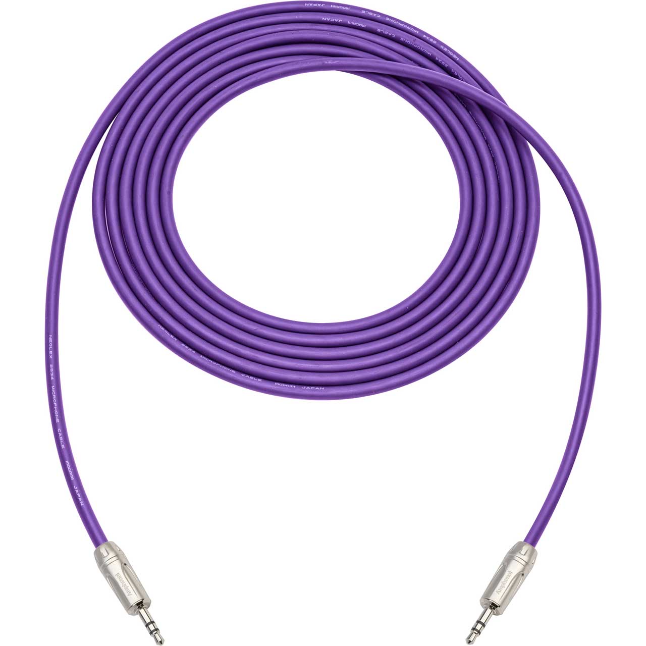 Sescom Audio Cable Mogami Neglex Quad 3.5mm TRS Balanced Male to 3.5mm ...