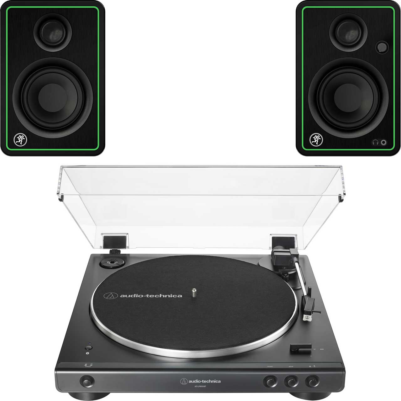 Audio-Technica AT-LP60XBT Wireless Belt-Drive Turntable with Bluetooth