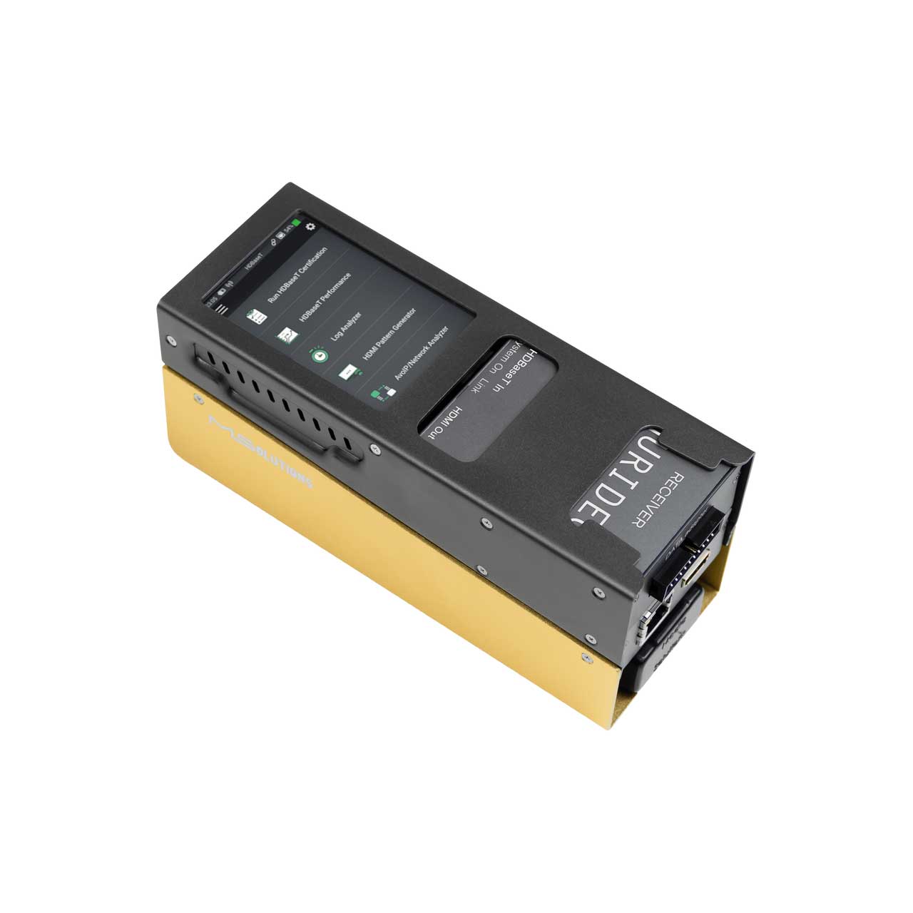 Murideo MU-M4SOL-BASE Battery Powered HDBaseT Tester/Analyzer w/ 1 HDBaseT 1.0 VS100 TX/RX Module and PoH Adaptor