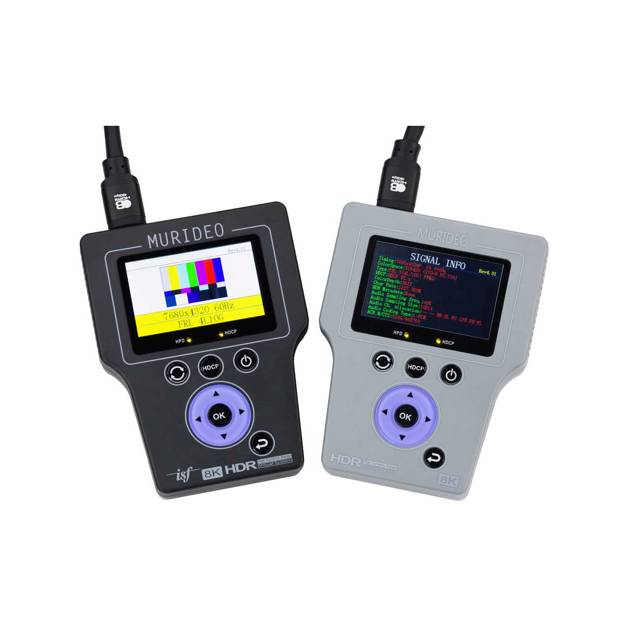 Murideo MU-SIX-PAIR-8K 18Gbps Generator and Analyzer Testing Kit for 8K UHD & HDR MUR-MU-SIXPAIR8K