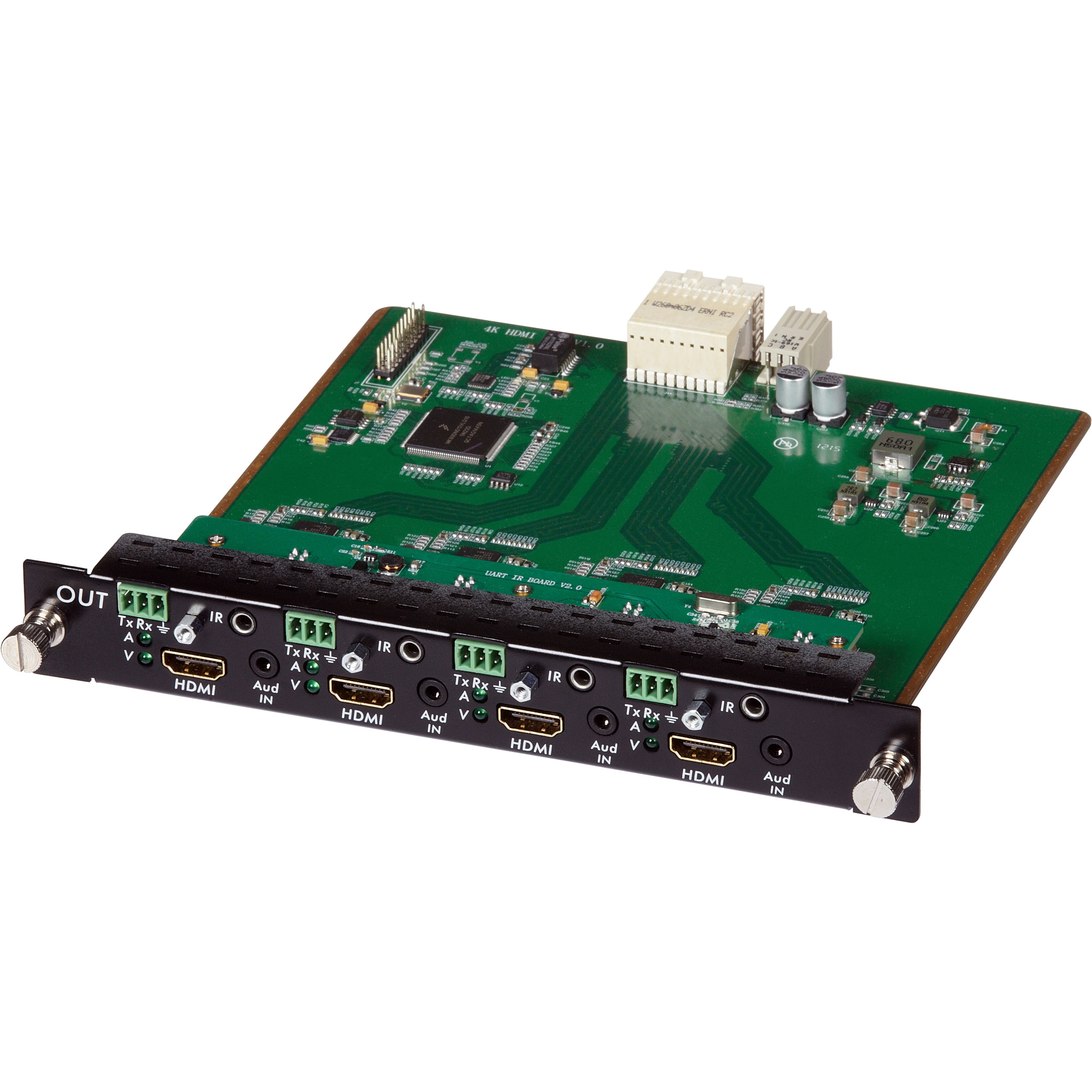 Muxlab 500481O 4 Channel HDMI/RS232 Output Card / UHD4K