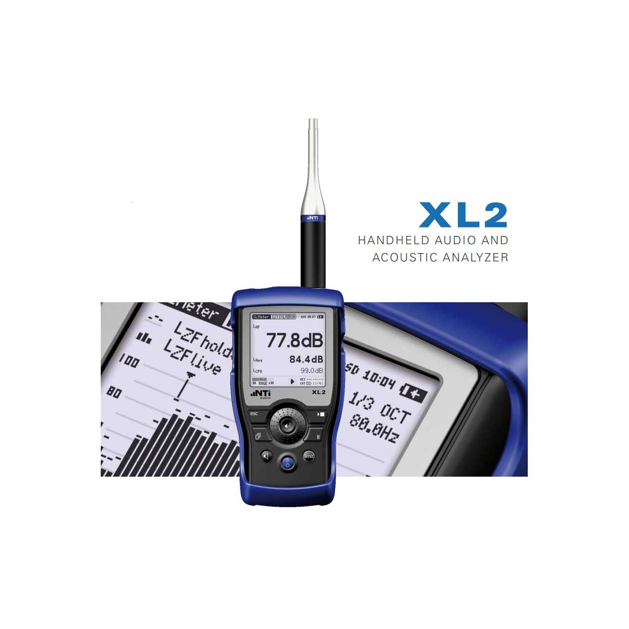 NTI XL2 Analyzer and M2211 Microphone