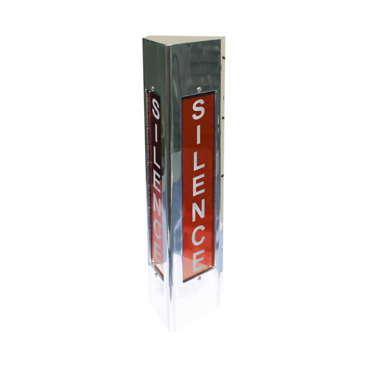 On-Air A-Frame 120 Volt Incandescent SILENCE Light - Red AFRAMESILENCERD120VINCAN