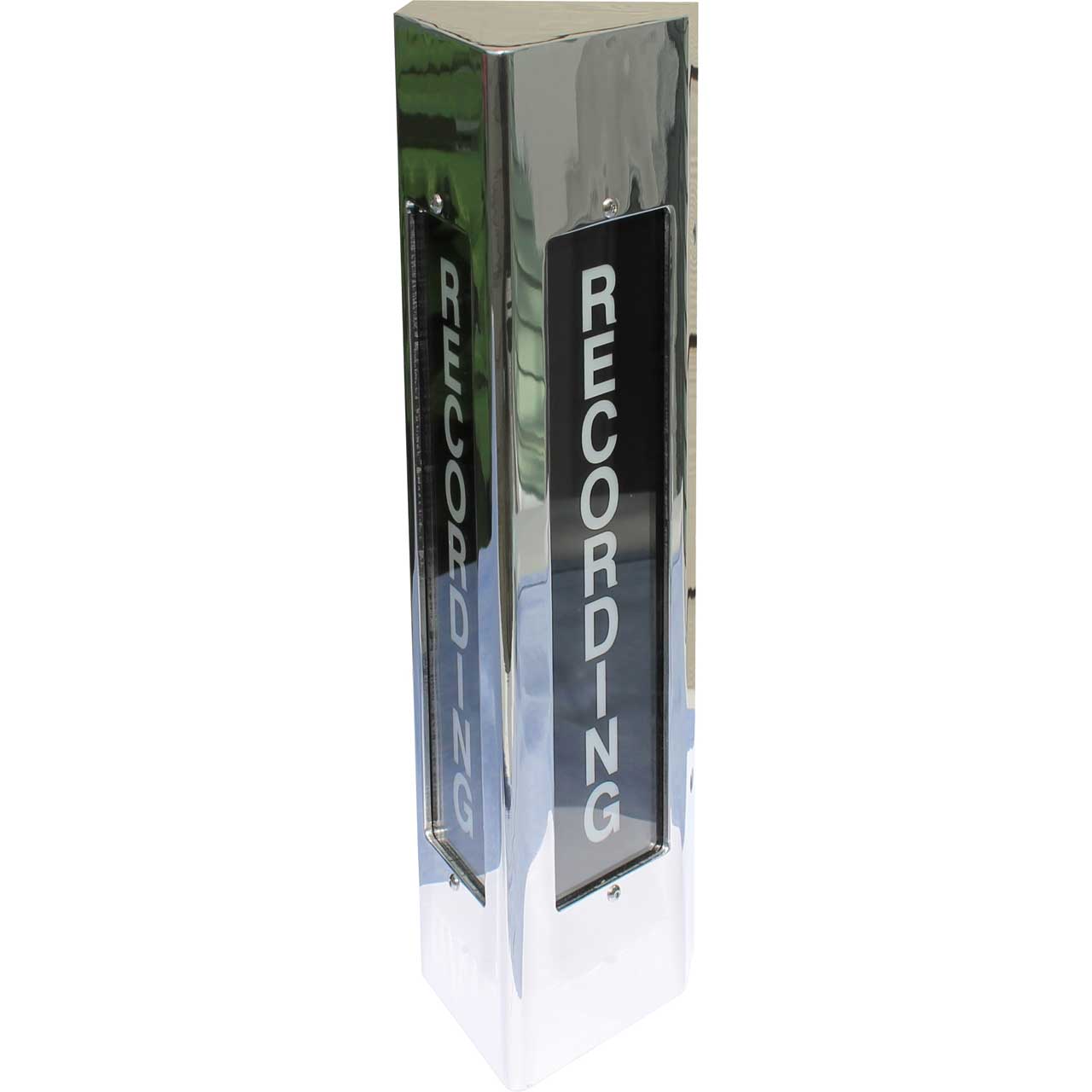 On-Air A-Frame 120 Volt LED RECORDING Light - Black AFRAMERECORDINGBK120VLED