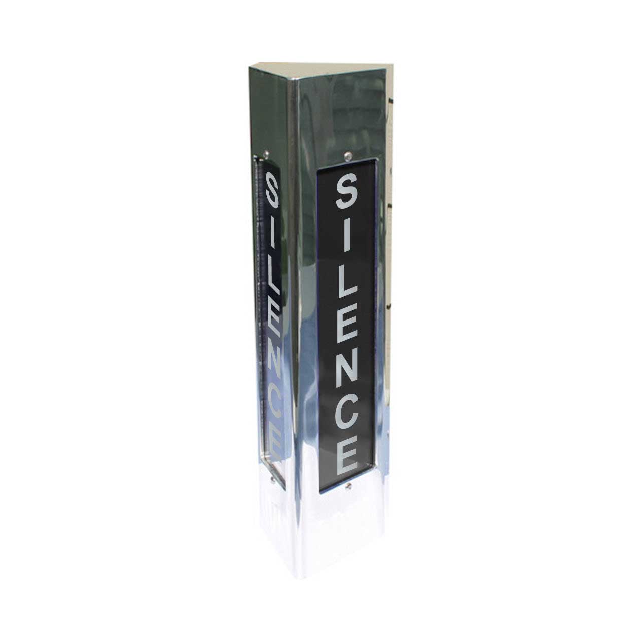 On-Air A-Frame 120 Volt LED SILENCE Light - Black AFRAMESILENCEBK120VLED