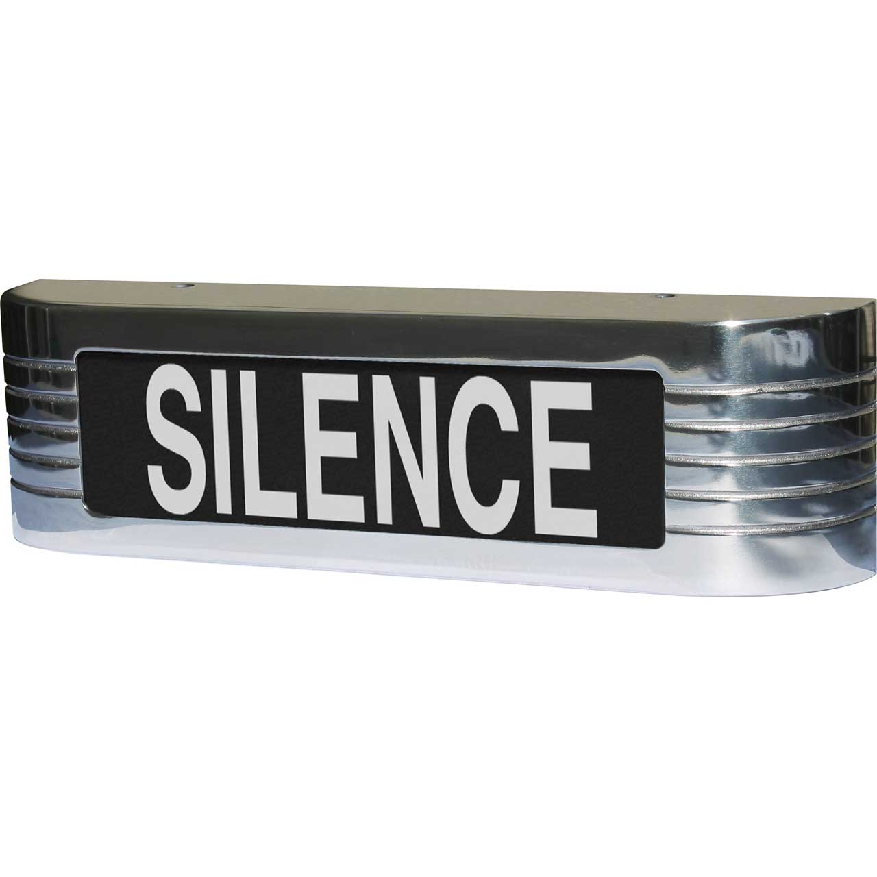 On-Air Retro 120 Volt LED SILENCE Light - Black RETROSILENCEBK120VLED