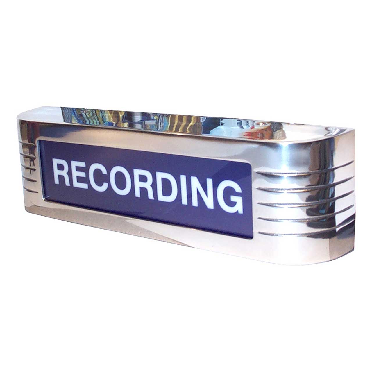 On-Air Retro 12 Volt LED RECORDING Light - Blue RETRORECORDINGBE12VLED