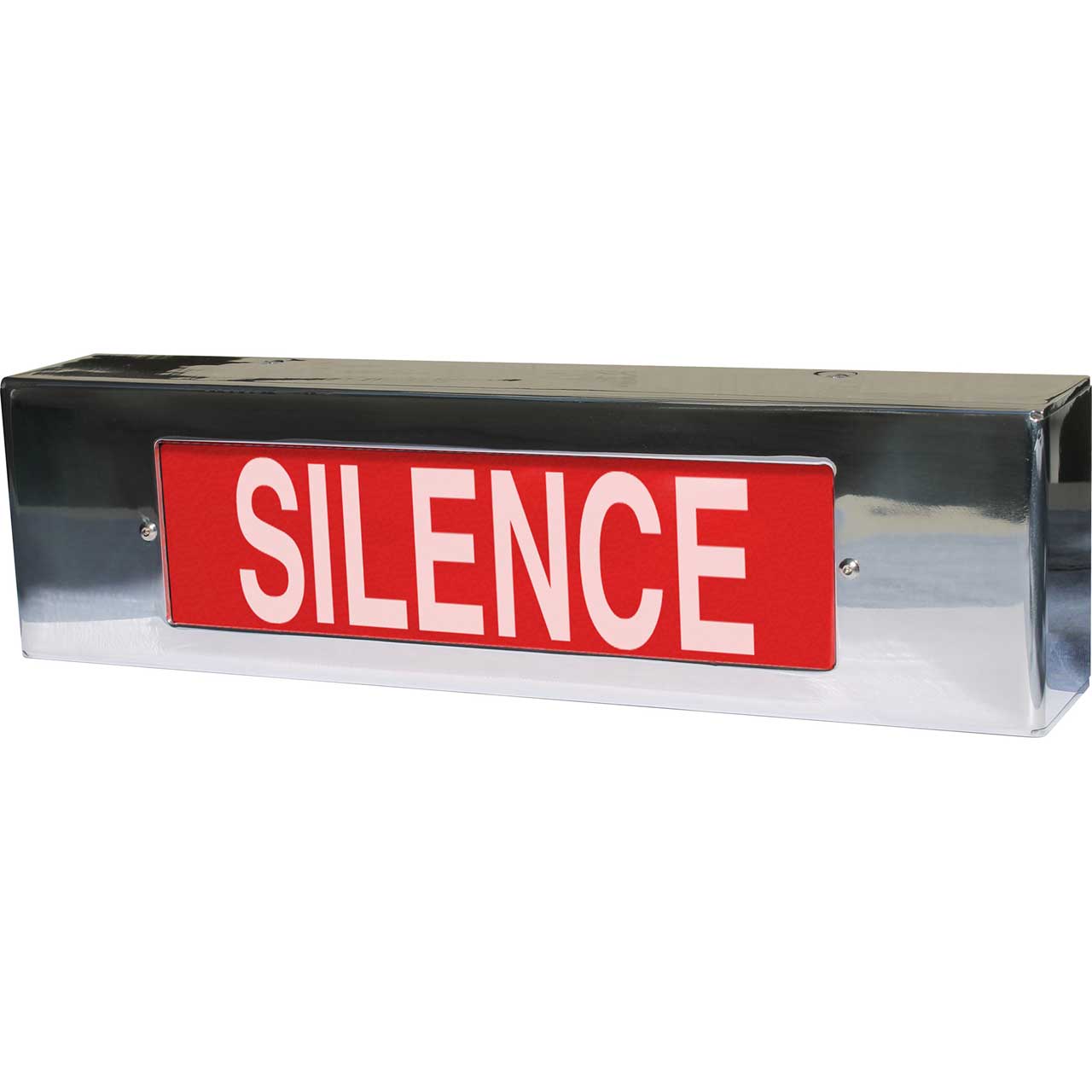On-Air Simple 12 Volt Incandescent SILENCE Light - Red SIMPLESILENCERD12VINCAN