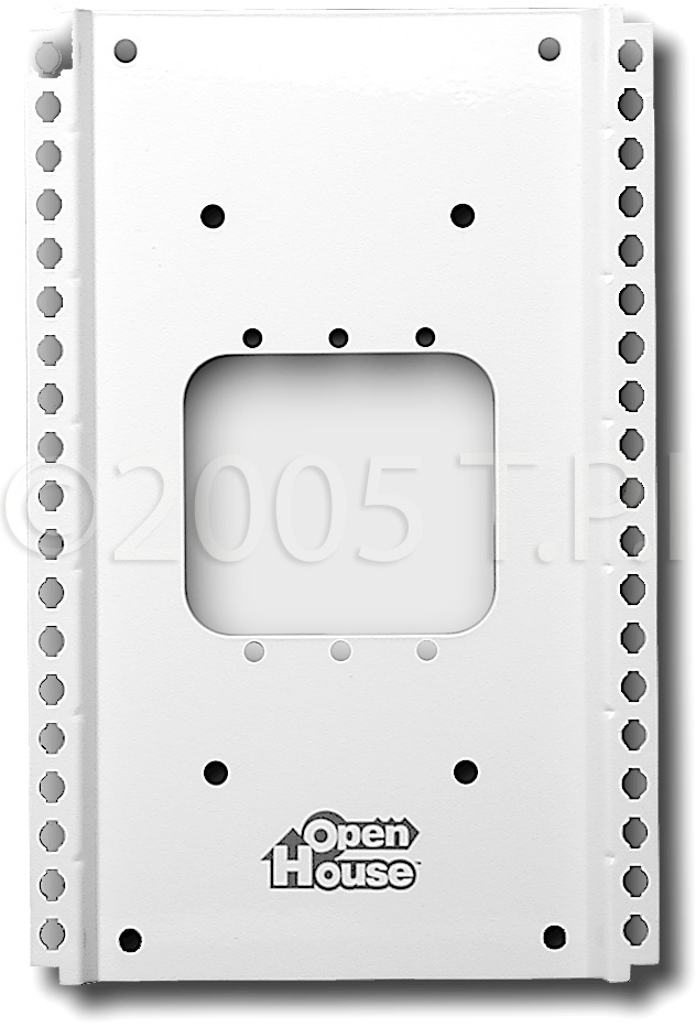 Open House Surface Mount Grid Enclosure 6 1/2inW X 10inH white