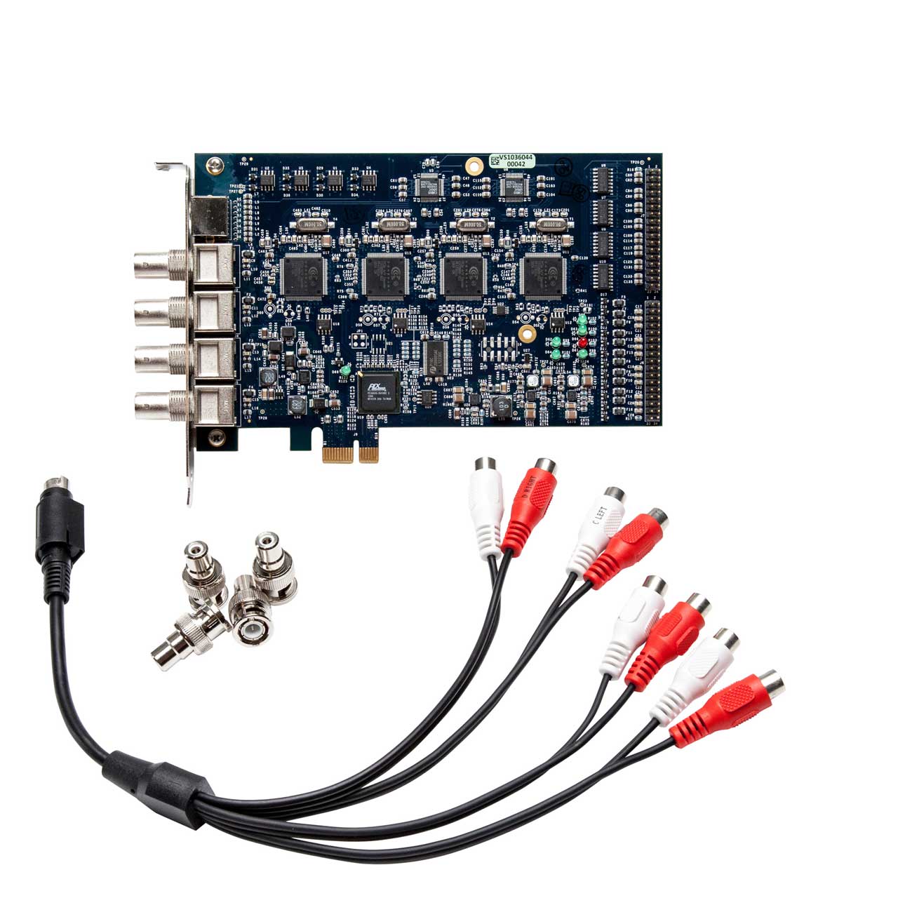 Audio Capture Card Low Profile Lot 5 ViewCast Osprey 240e PCI-E Analog Video 