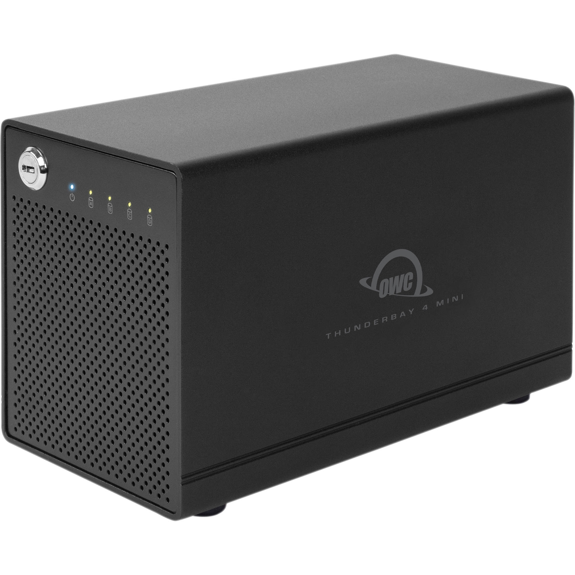 OWC TB4MJBSSD04T 4.0TB ThunderBay 4 Mini Four-Drive SSD with Dual ...