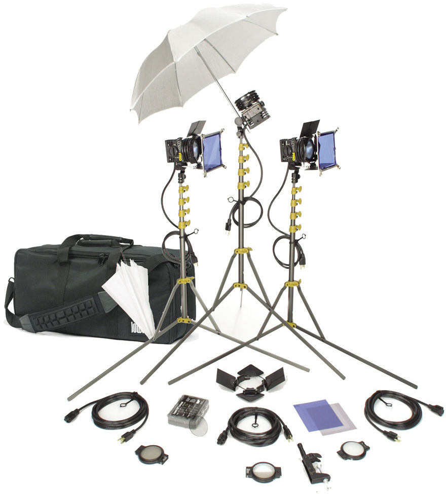 Lowel 3 Light AllPro Kit with LB30 Soft Case