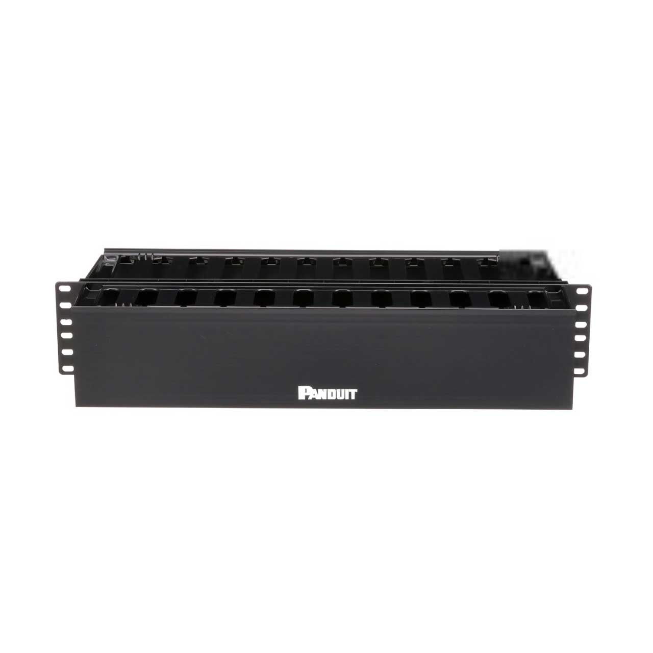 Panduit WMP1E PatchLink Horizontal Dual Sided Cable Manager - 2RU - 8.9 Inches Depth WMP1E