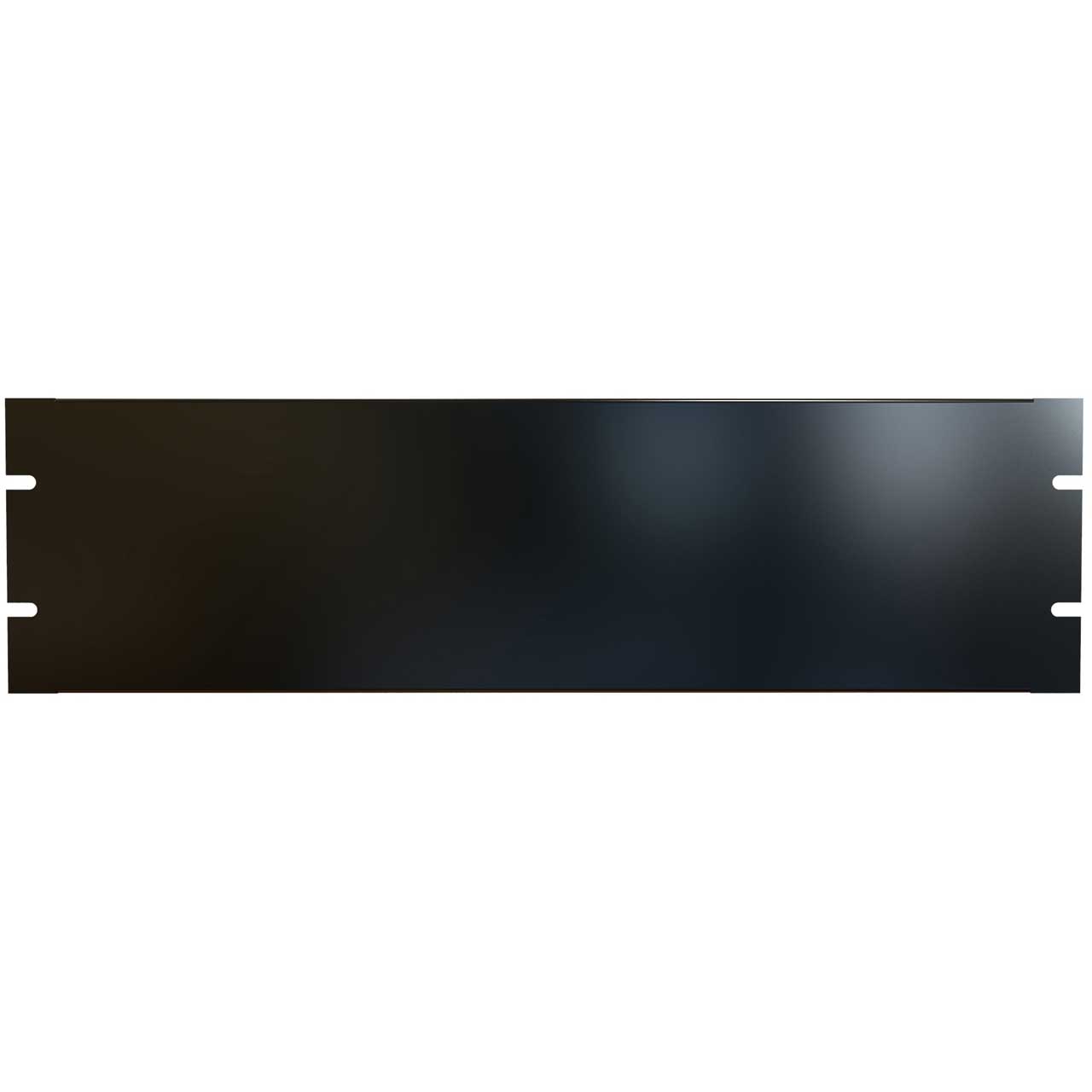 Hammond PBFS19005BK2 3RU Formed Steel Rack Panel - Smooth Black PBFS19005BK2