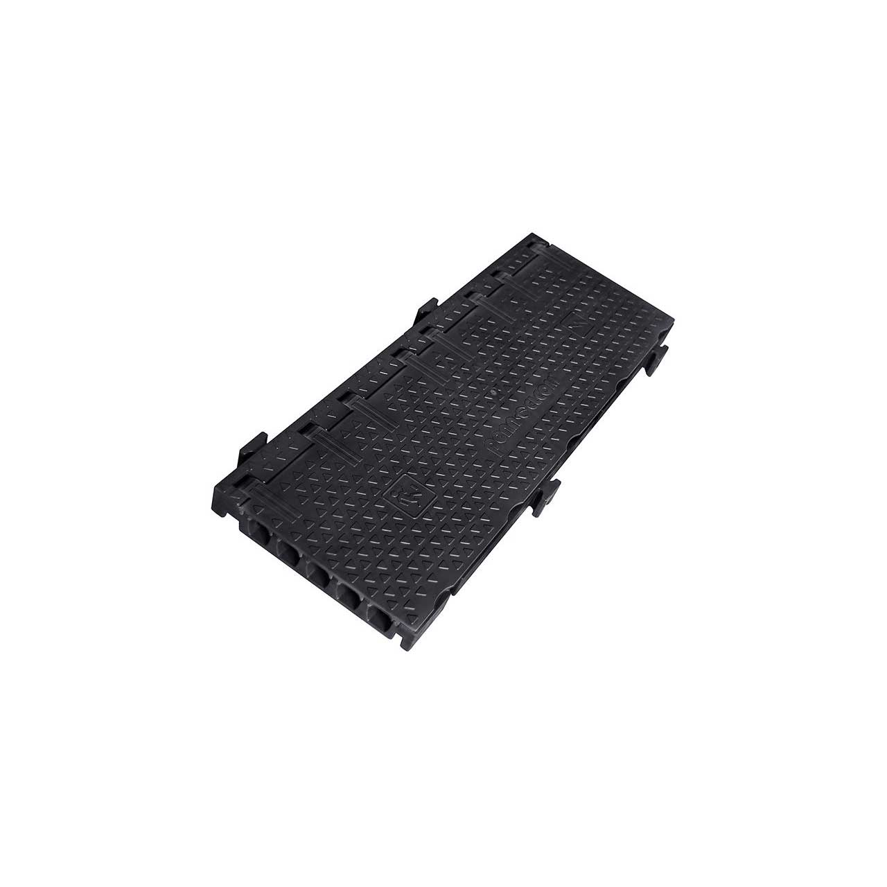 Penn-Elcom CROSS5K Cross-5 39in Long 5 channel Modular Cable Crossover Black Base ONLY with Black Lid