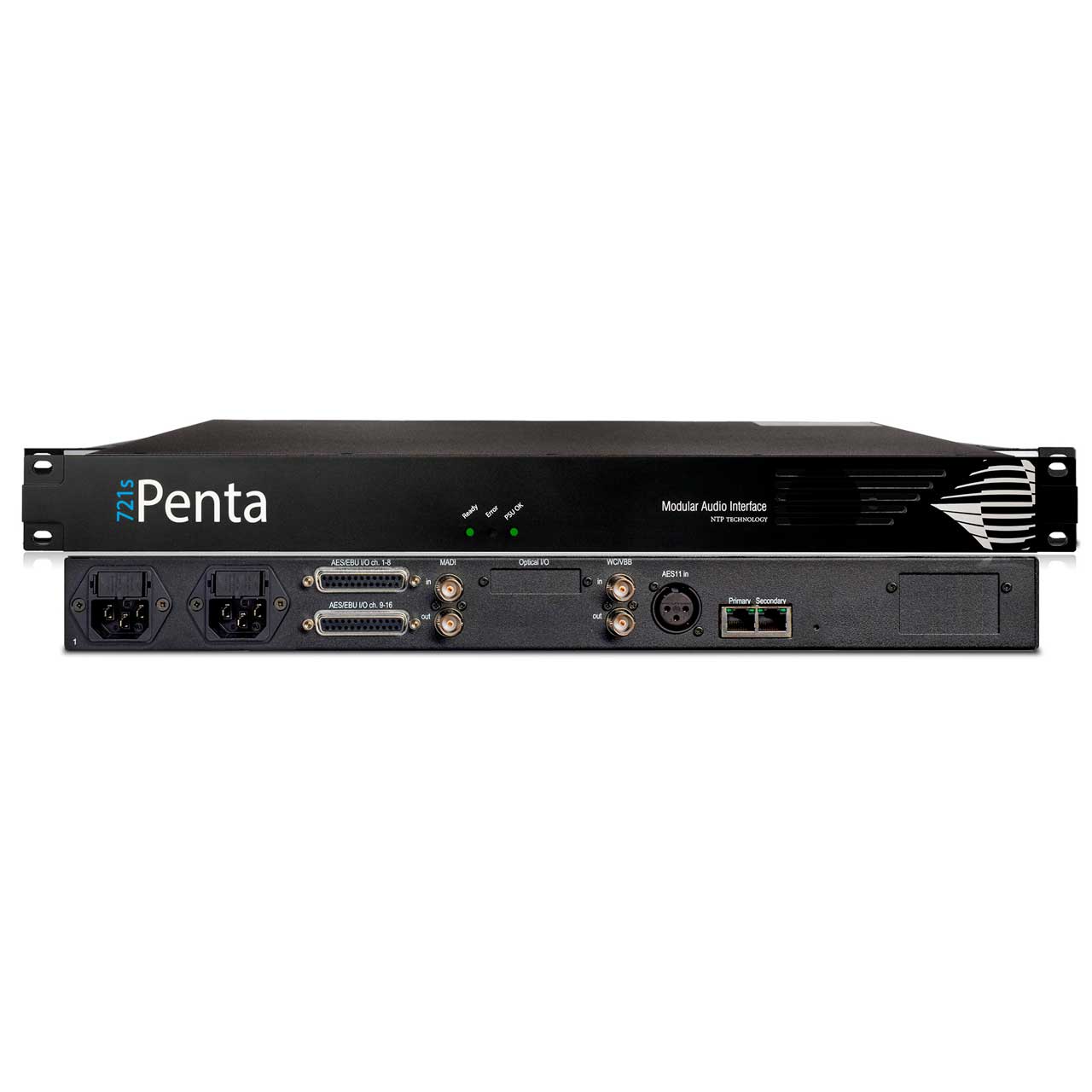 PENTA-721S-DNT Dante to Dante Converter with SRC / Dual PSU / Dual Power Socket PENTA-721S-DNT