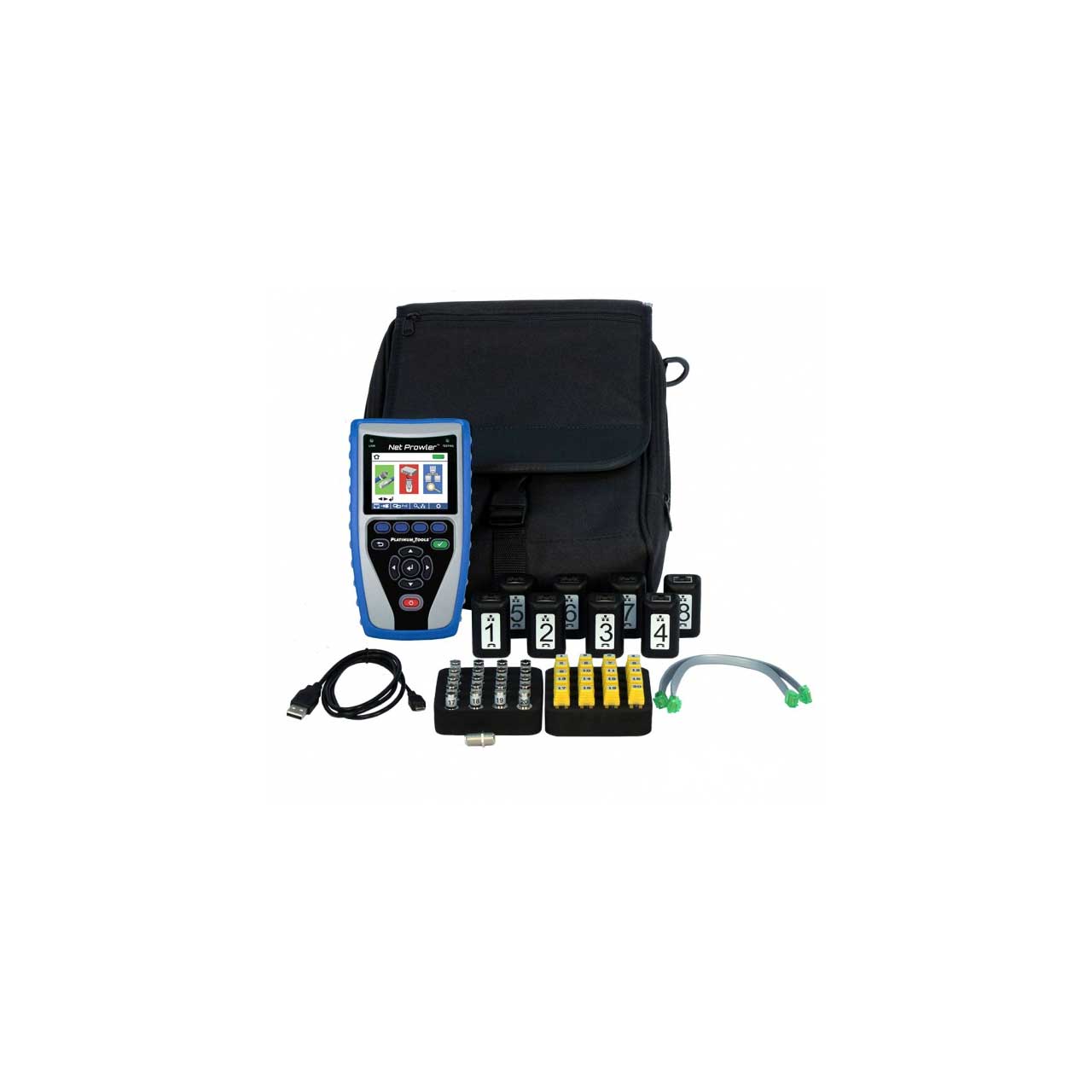 Platinum Tools TNP800 Net Prowler Deluxe PRO Test Kit for Cabling and Network TNP800