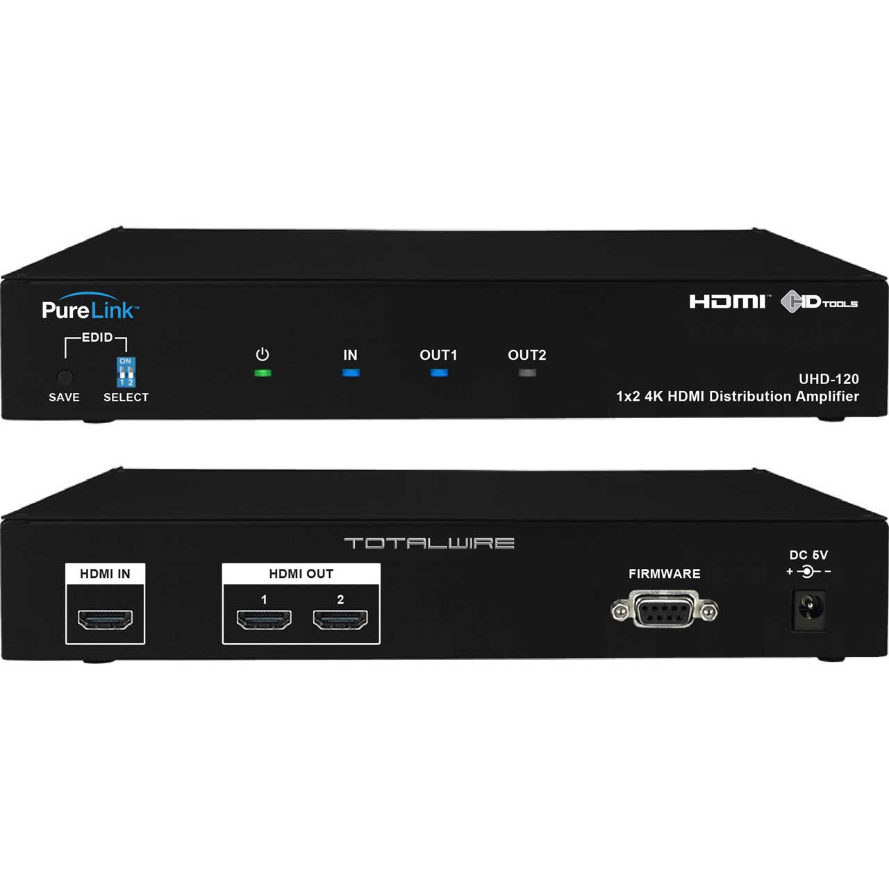 UHD-120 HDTools (1) HDMI Input to Output Distribution Amplifier - Ultra