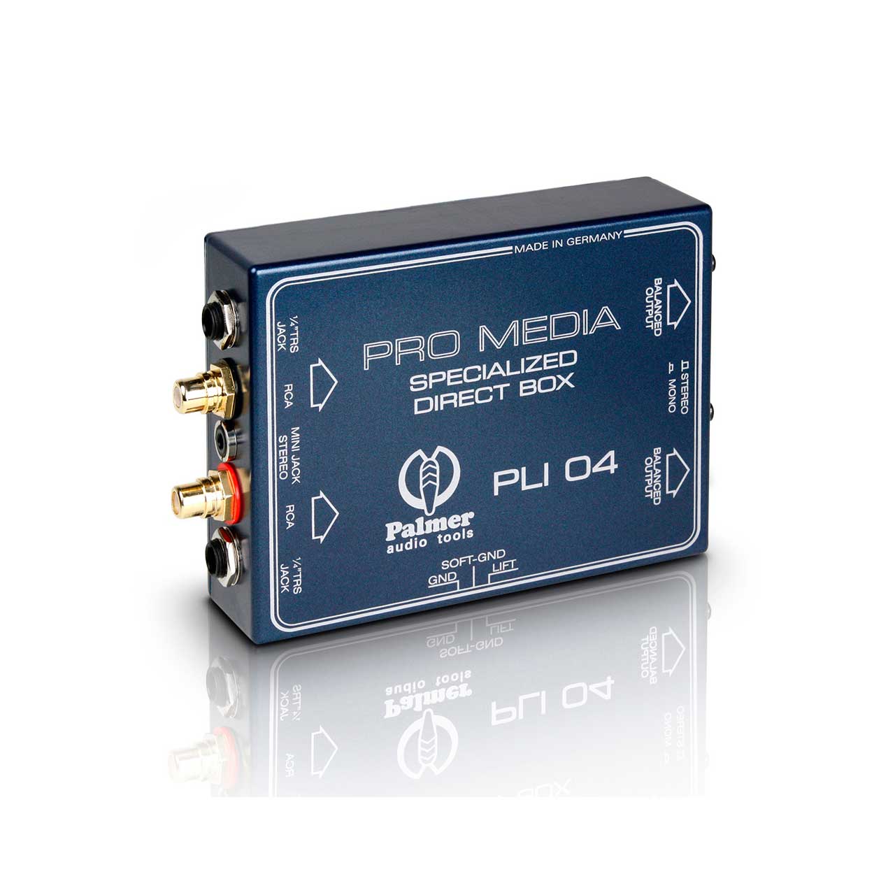 Hacer la vida bordado Desarrollar Palmer Audio PLI04 Media DI Box 2 Channel for PC and Laptop