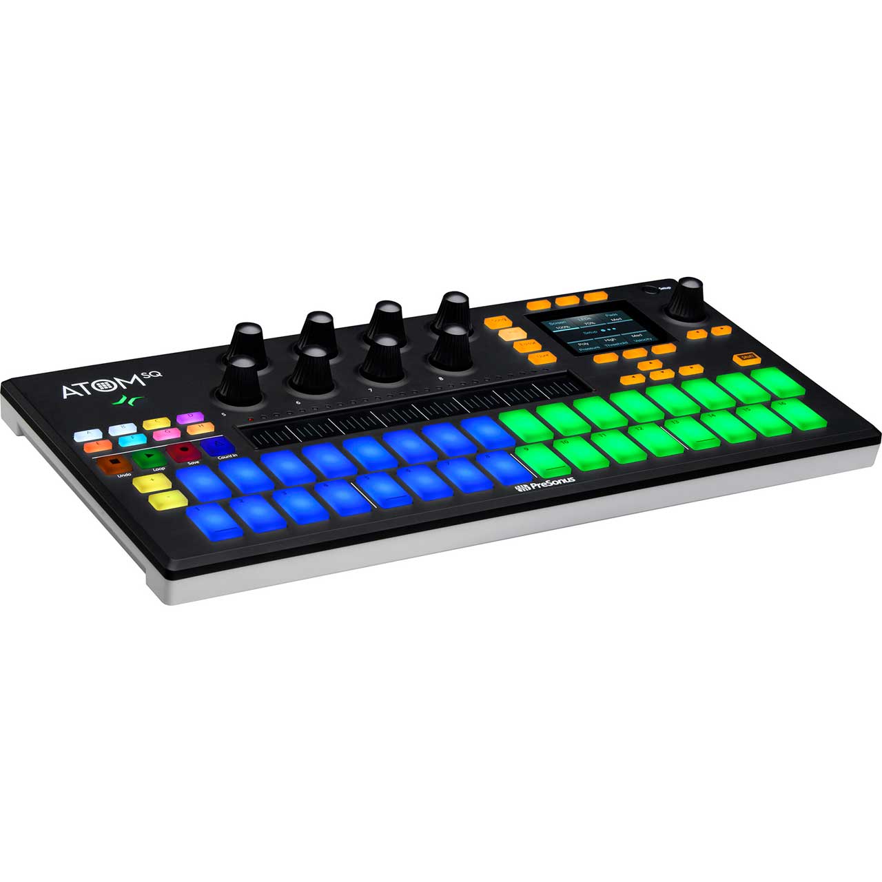 PreSonus ATOM SQ Hybrid MIDI Keyboard/Pad Performance and Production  Controller