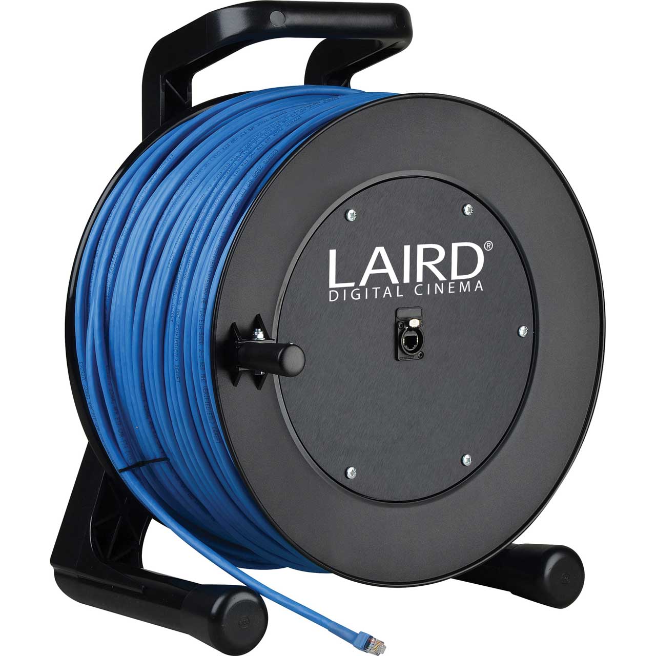 Laird PROREEL-CAT6-656 ProReel Series Shielded Category 6 Integrated Cable  Reel w/ Built-In RJ45 Jack in Hub - 656 Foot