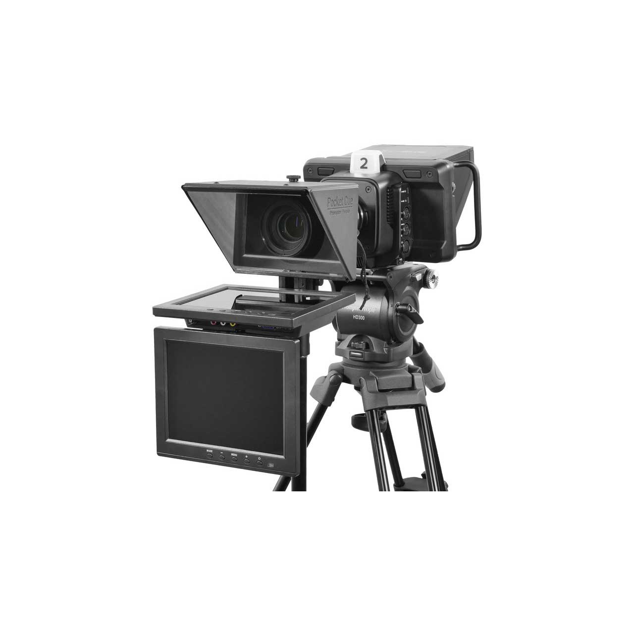 Prompter People POCKET CUE V2 Pro Talent Monitor Teleprompter Monitor