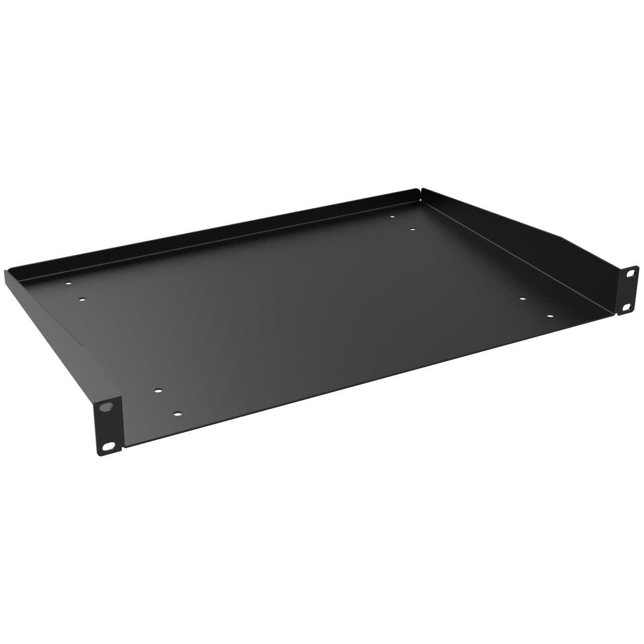 Hammond RASU190112BK1 1RU 12D Solid Rack Shelf RASU190112BK1