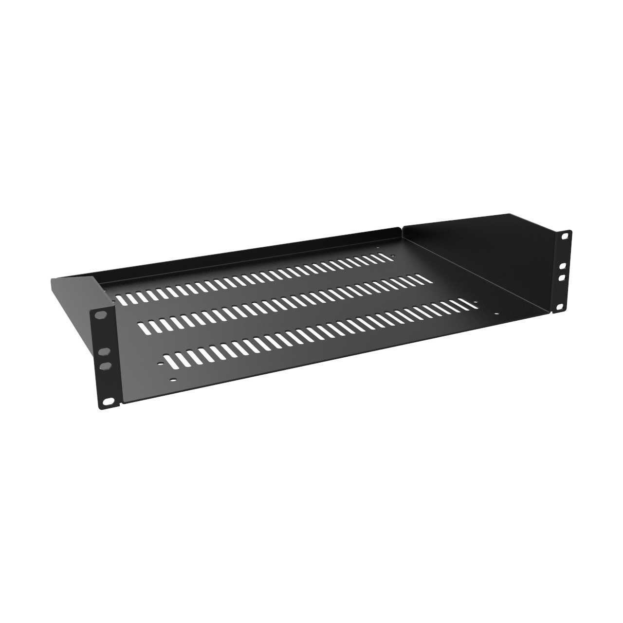 Hammond RASV190312BK1 2RU 12D Vented Rack Shelf RASV190312BK1