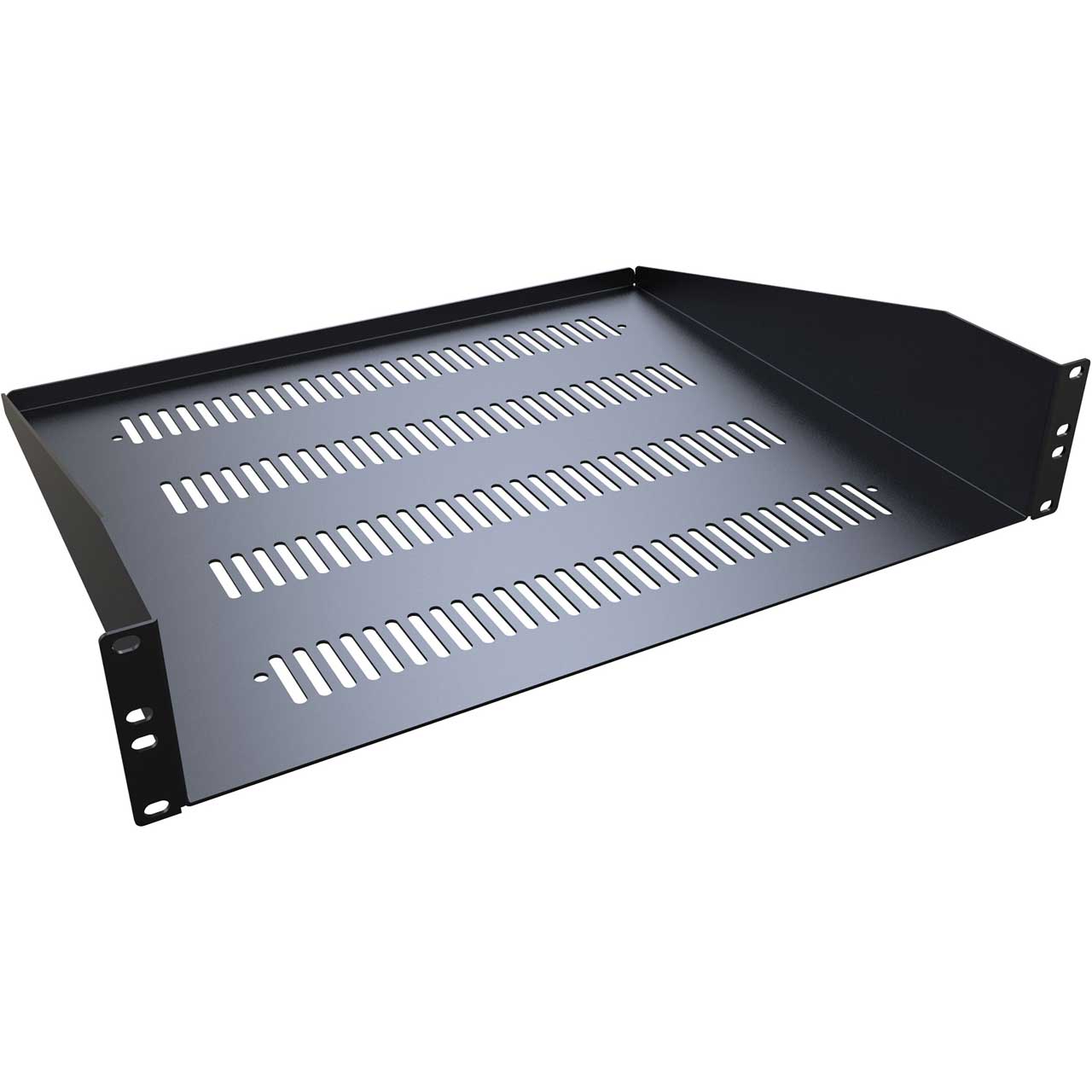 Hammond RASV190315BK1 2RU 15D Vented Rack Shelf RASV190315BK1
