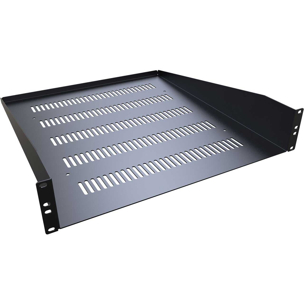Hammond RASV190320BK1 2RU 20D Vented Rack Shelf RASV190320BK1