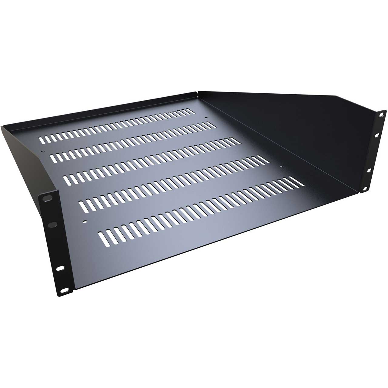 Hammond RASV190520BK1 3RU 20D Vented Rack Shelf RASV190520BK1