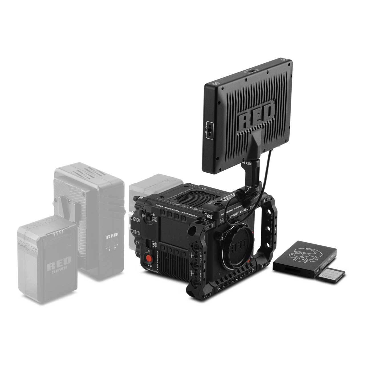 RED Camera 710-0352 V-RAPTOR Starter Pack Camera System without Batteries REDC-710-0352